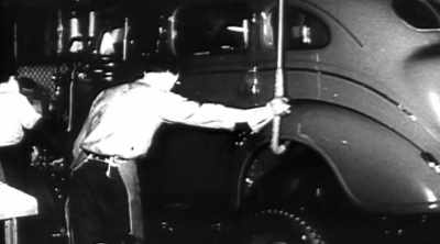 - [narrator] to learn from the
 best, eiji travels to detroit - The Cars That Made the World