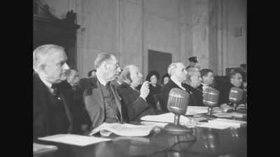 [narrator] Lend-lease led
 to a ferocious debate - World War II: Race to Victory