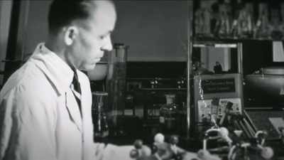 NARRATOR:
LSD's molecular structure - Mysteries of Mental Illness