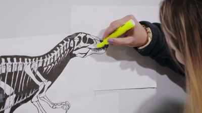 Narrator:
LUCKILY, THEY'VE ALREADY GOT - Dino Hunters