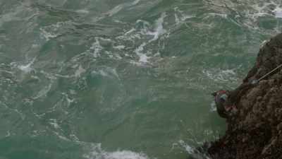NARRATOR: Many percebeiros
have lost their lives - Europe From Above