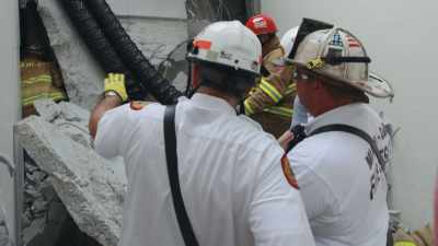 NARRATOR: Meanwhile, a rescue
team was combing the wreckage - Engineering Catastrophes