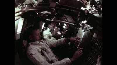 Narrator: Miss their target,
and the astronauts may end up - Apollo: The Forgotten Films