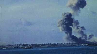 NARRATOR: Naval
planners misjudged the tide. - The Pacific War in Color