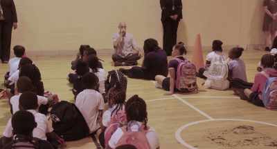 [Narrator] Now every day
at Robert Coleman Elementary - The Mindfulness Movement