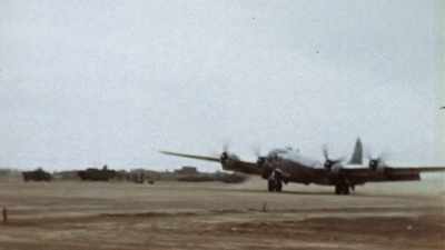 NARRATOR: On March
4th, the first B-29 - The Pacific War in Color