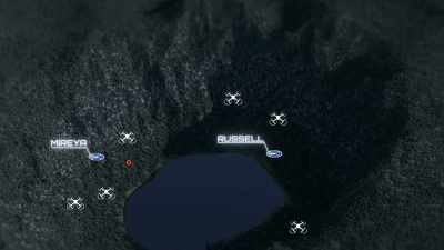 [narrator]  on the eastern
side of the lake, - Expedition Bigfoot