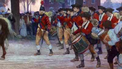 Narrator: One day in
Philadelphia, Franklin noticed - Benjamin Franklin