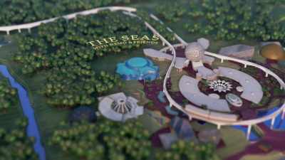 NARRATOR: Over at Epcot... - Magic of Disney's Animal Kingdom