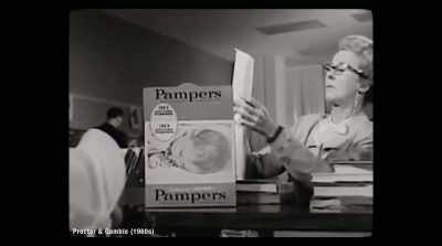        Narrator: Pampers,
  procter and gamble discovery - The Story of Plastic