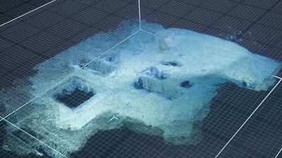  Narrator: Parks is hoping
 the photogrammetry will
 allow him - Back to the Titanic