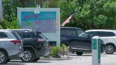 NARRATOR:
Places like Haley's Motel. - Buried In The Backyard