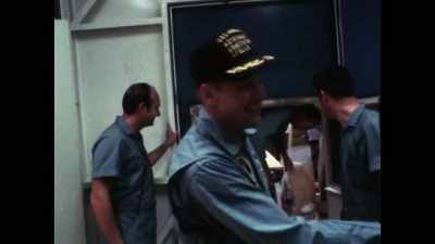 Narrator: Previously unseen
footage reveals the lab - Apollo: The Forgotten Films