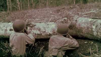 Narrator: PRIVATELY,
HOLLAND SMITH QUESTIONS - The Pacific War in Color