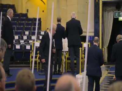 [narrator] Processing these Masonic titans
into the Grand Temple, - Inside the Freemasons