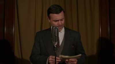 ‐ [Narrator] Sarnoff himself
dedicates the exhibit - The Machines That Built America