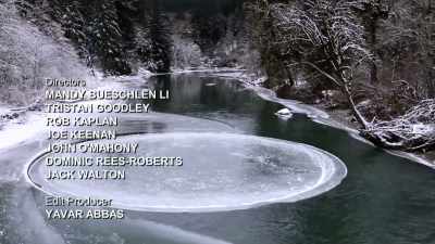 Narrator: SCIENTISTS BELIEVE THEY
KNOW HOW ICE DISKS CAN FORM, - Strange Evidence