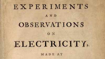 Narrator: Scientists
in America and Europe - Benjamin Franklin