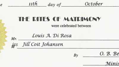 - Narrator: She was still
officially married to di rosa - Black Widow Murders