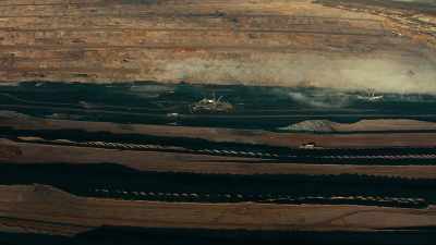 [narrator] Since Hambach
coal mine opened in 1978, - Anthropocene: The Human Epoch