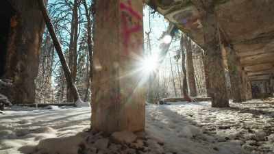 [narrator] Since
its abandonment in 1968, - Mysteries of the Abandoned