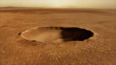 NARRATOR: So could water really
have flowed on this dusty world? - Mars: One Day on the Red Planet