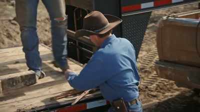 Narrator: THE 20,000-POUND
JACKET IS ON THE TRAILER. - Dino Hunters