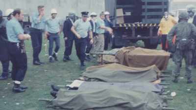 - [Narrator] The archival
photos and videos - Betrayal at Attica