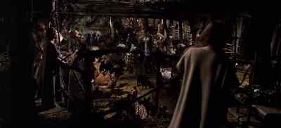 NARRATOR: The ark rested
in the 7th month, - The Bible: In the Beginning