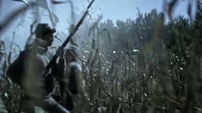 Narrator: The
arrival of the texans - Blood and Fury: America's Civil War