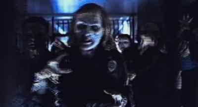 - [Narrator] The
"Biohazard 2" commercial - George A. Romero's Resident Evil
