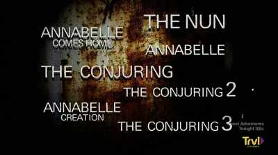 NARRATOR: "The Conjuring"
and its sequels and spinoffs - Devil's Road: The True Story of Ed and Lorraine Warren