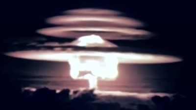 Narrator: The energy
from an atomic bomb - Secret Nazi Ruins