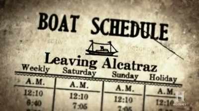  - NARRATOR: The escapees could
 have known exactly - Alcatraz Escape: The Lost Evidence