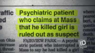 Narrator: THE FIRST ARREST
IN THE AMY MIHALJEVIC CASE - The Lake Erie Murders