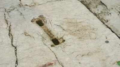 NARRATOR:
The full inscription reads - Lost Treasures of Rome