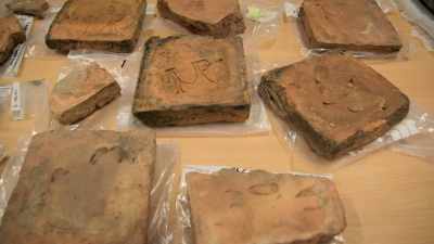 NARRATOR: The inscription
suggests this bath house - Lost Treasures of Rome