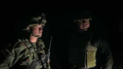 NARRATOR: The labs are
hidden within dense forest. - Ross Kemp: Mafia and Britain