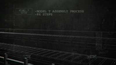 - [Narrator] The Model T
assembly line is broken down - The Cars That Made America