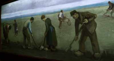 [Narrator] The peasant's
movements and faces - Van Gogh: Of Wheat Fields and Clouded Skies