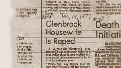Narrator:
THE RAPIST IS KEENLY AWARE - The Golden State Killer: It's Not Over