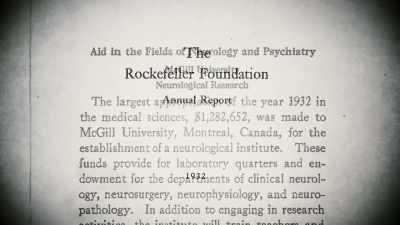 Narrator: The Rockefeller Foundation spent more than $1.25 million - The Minds of Men