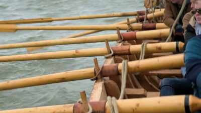 NARRATOR:
The Roman soldiers who rowed - Lost Treasures of Rome