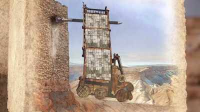 Narrator: The romans now use
their battering rams - Dead Sea Scrolls: The Doomsday Prophecy