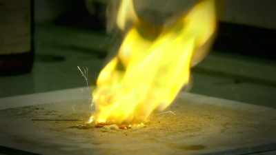 narrator-the-tiny-pile-creates-a-sudden-sustained-tower-of-flame - Strange Evidence