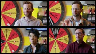 [narrator] The Try Guys'
challenge is to make - No Recipe Road Trip With the Try Guys
