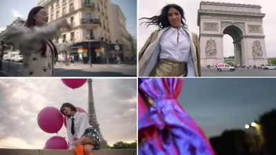 Narrator:
These four American women - Love Trip: Paris