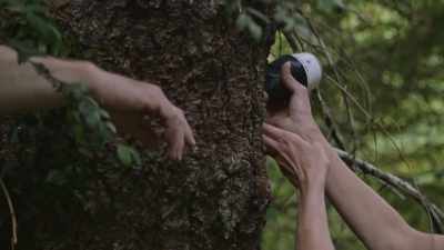 [narrator]  These surveillanc
 cameras are solar powered, - Expedition Bigfoot