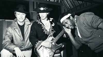 [narrator] This chance encounter
led to Stevie being asked to perform - Jimmie & Stevie Ray Vaughan: Brothers in Blues