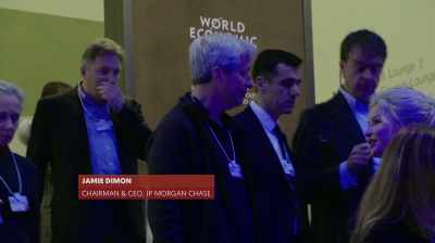 [narrator]
This is Jamie Dimon. - The New Corporation: The Unfortunately Necessary Sequel